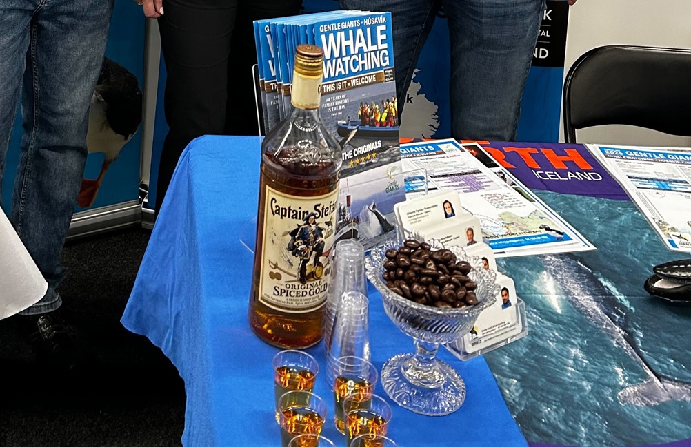 Gentle Giants Whale Watching at Mannamót Natural Iceland Travel Trade Show 2025