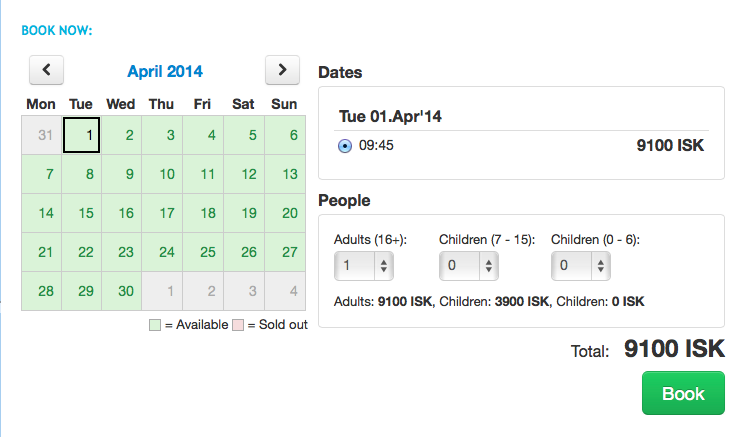 Booking System