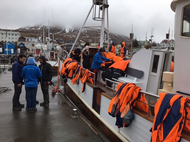 Season start whale watching Húsavík