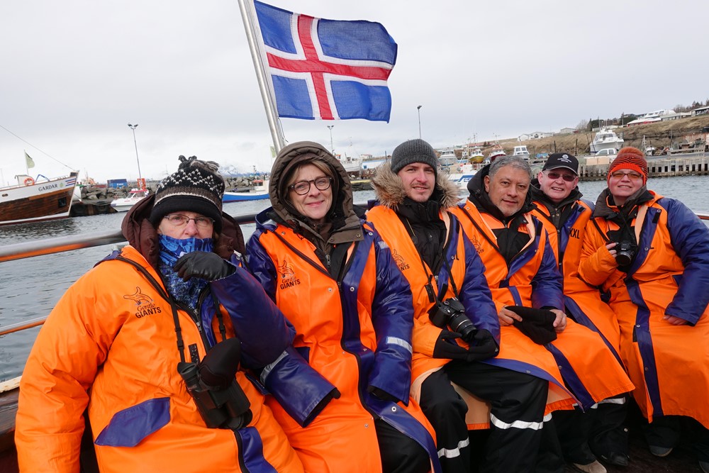 Gentle Giants Whale Watching, Húsavík, Iceland, oak boat