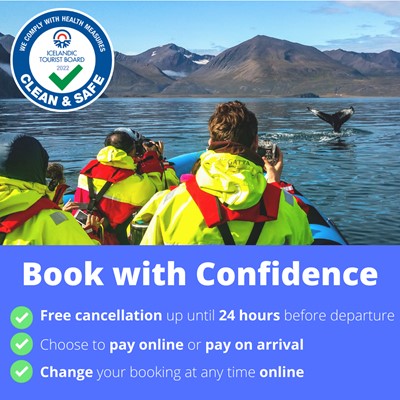 Book with confidence by Gentle Giants Whale Watching Húsavík Iceland