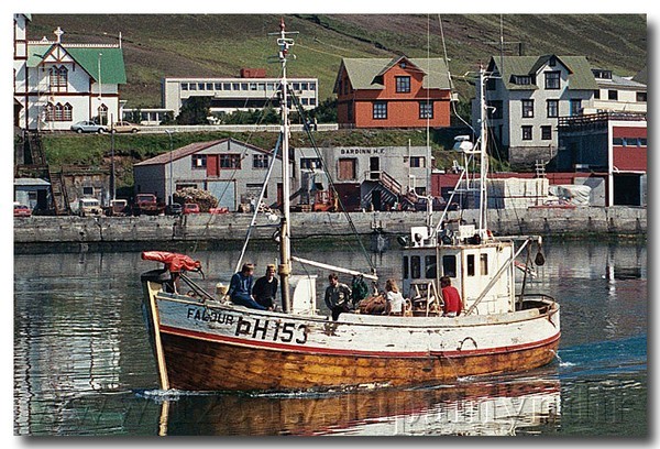 Faldur in 1985, Húsavík, Iceland